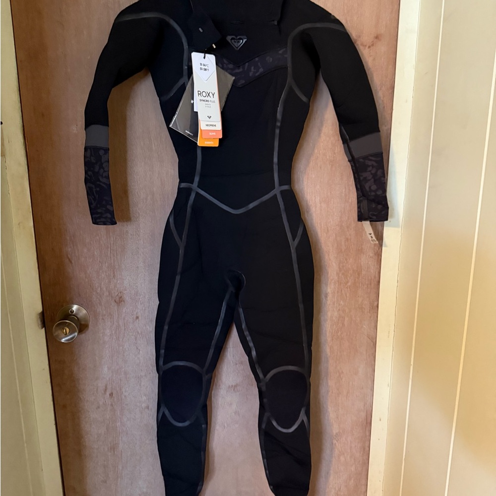 Roxy Black Full Wetsuit One-Piece